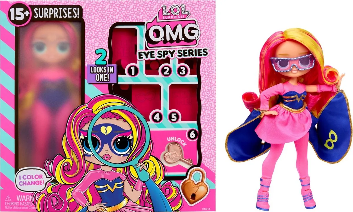 OMG Eye Spy Superhero von L.O.L. Surprise! in Meerkleurig Superhero – Produktfoto