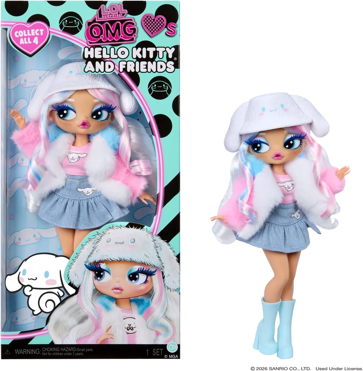 Loves Hello Kitty Cinnamoroll Dukke fra L.O.L. Surprise! i Cinnamoroll™ – produktbillede
