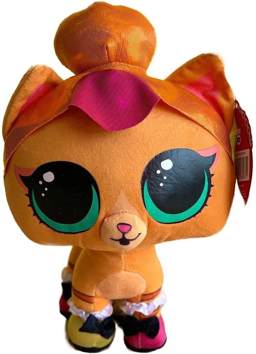 PETS - 27 cm PLUCHE | LET'S BE FRIENDS | LOL knuffel by L.O.L. Surprise! in Orange – product photo