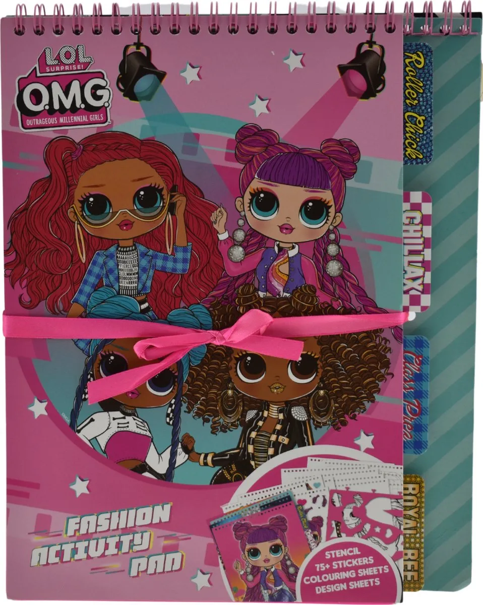 Suprise Fashion Activity Pad - 3+ de L.O.L. Surprise! en Multicolore – photo du produit