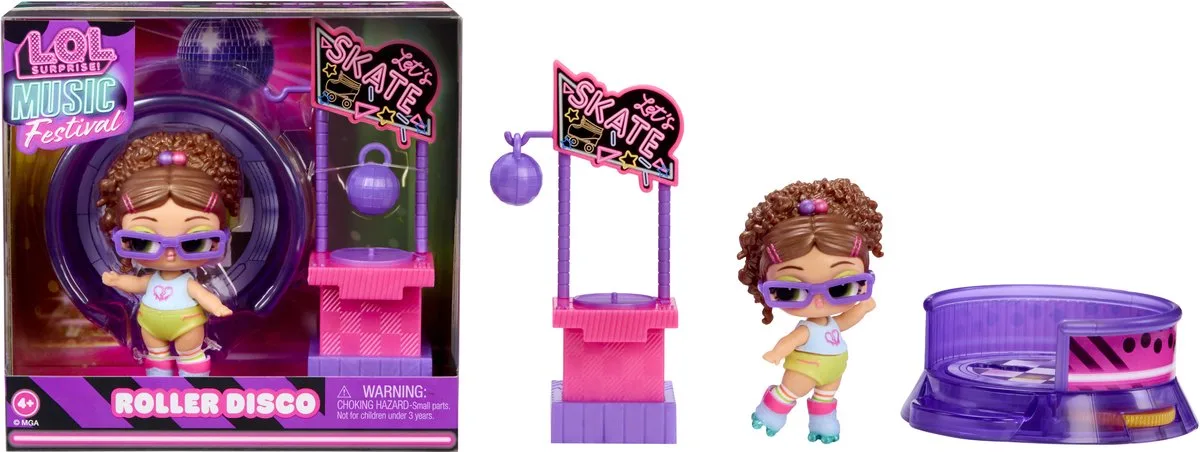 Surprise!™ Music Festival™ Meubelpakketten/Verhaalinspiraties, met een exclusieve minipop - verzamel ze allemaal! Een geweldig cadeau voor kids van 4+ jaar fra L.O.L. Surprise! i Flerfarvet – produktbillede