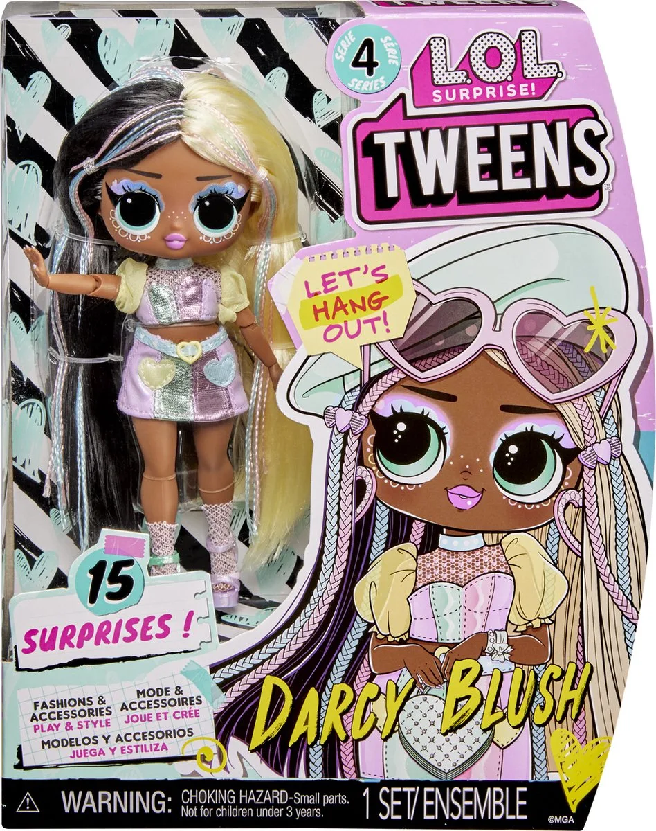 Tweens serie 4 - Modepop von L.O.L. Surprise! in Darcy Blush – Produktfoto