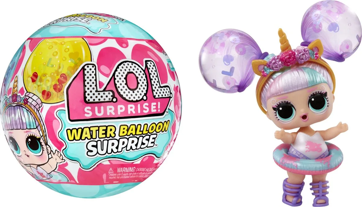 Water Balloon Surprise - Verrassingsitem - Minipop de L.O.L. Surprise! en Multicolore – photo du produit