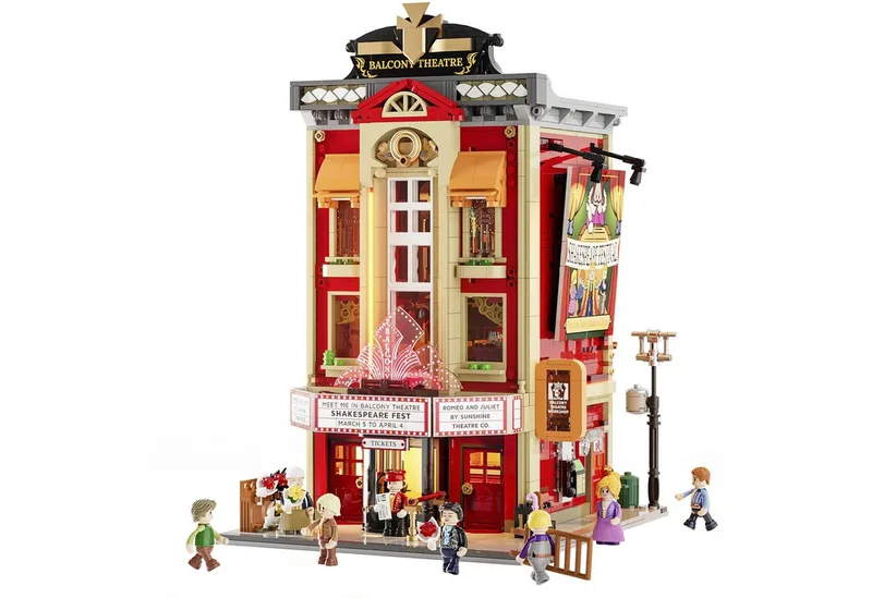 Lumibricks Balkontheater, Konstruktionsspielzeug Spielbausteine de Lumibricks – photo du produit