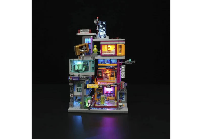Lumibricks Cyberpunk Neoncity Gamestack, Spielbausteine von Lumibricks – Produktfoto 3 von 5