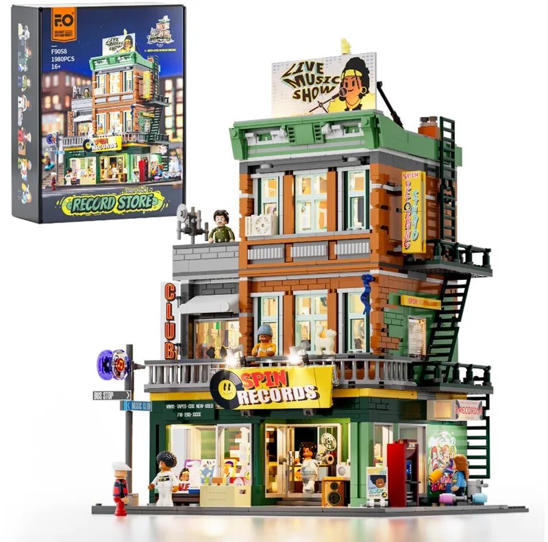 Record store - F9058 - - ONESIZE von Lumibricks – Produktfoto