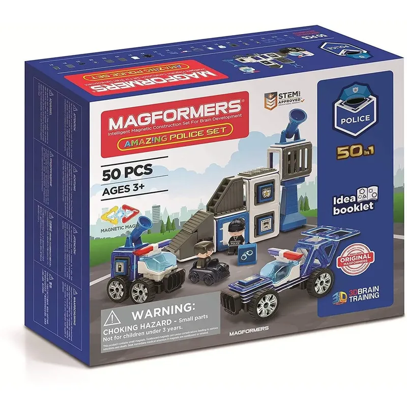 Amazing Police Set 50 Teile by Magformers – product photo