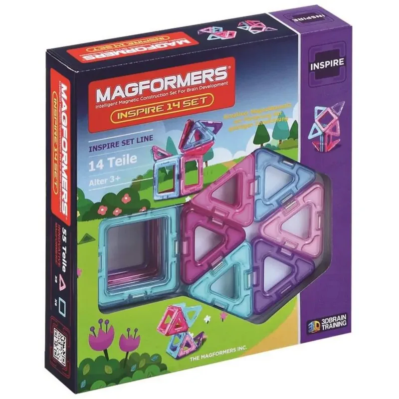 Inspire Set 14-teilig von Magformers – Produktfoto