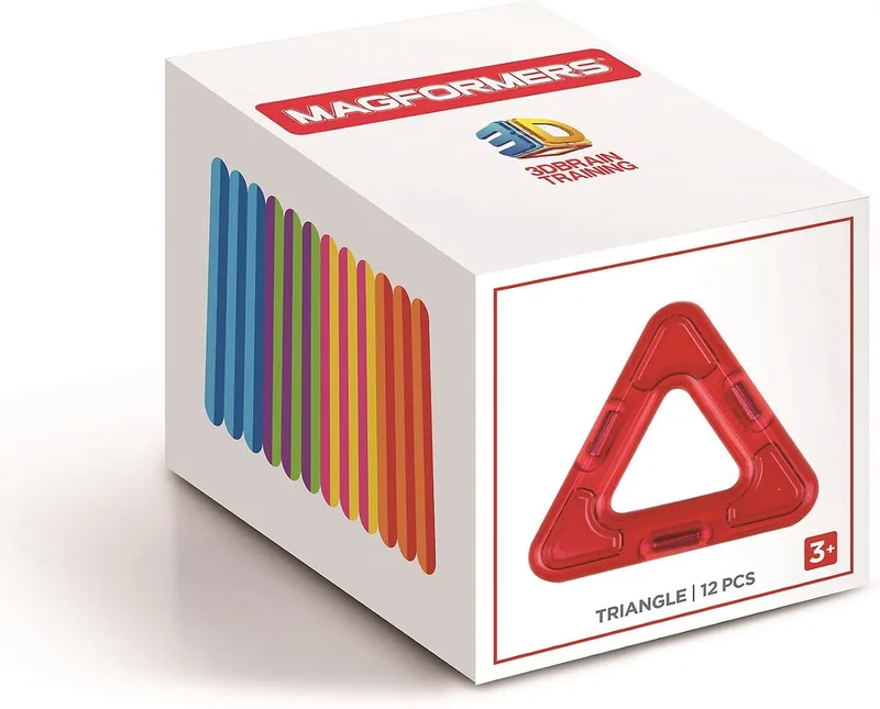 Magformers 278-05 Driehoeken Set (12 stuks), Kleurrijk by Magformers – product photo