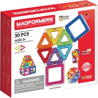 Magformers Basic 30 Teile Set Magnetspielbausteine, (30 St) by Magformers in Multicolour – product photo 1 of 4