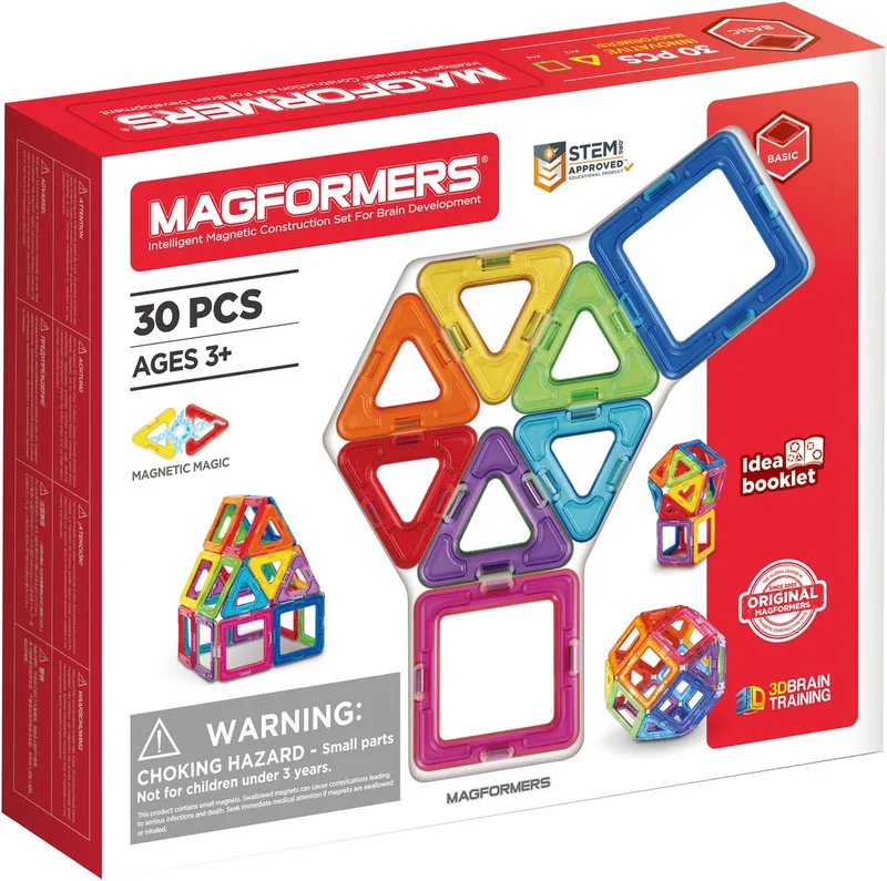 Magformers Basic 30 Teile Set Magnetspielbausteine, (30 St) by Magformers in Bunt – product photo