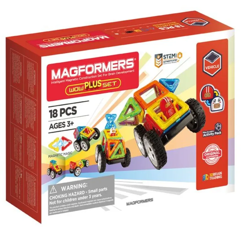 WOW Plus-Set 18-teilig by Magformers – product photo