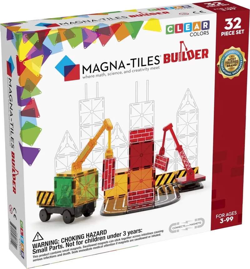 32 Stuks Set från Magna-Tiles i Builder – produktbild