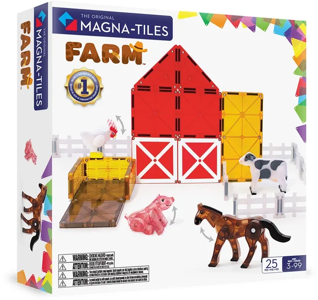 Boerderij dieren - Farm Animals 25 Stuks Set - Magnetisch speelgoed