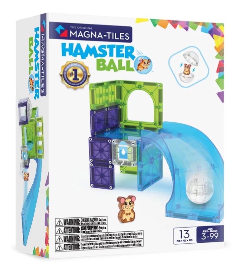 Hamster Wheel 13 pcs (90358) de Magna-Tiles – photo du produit