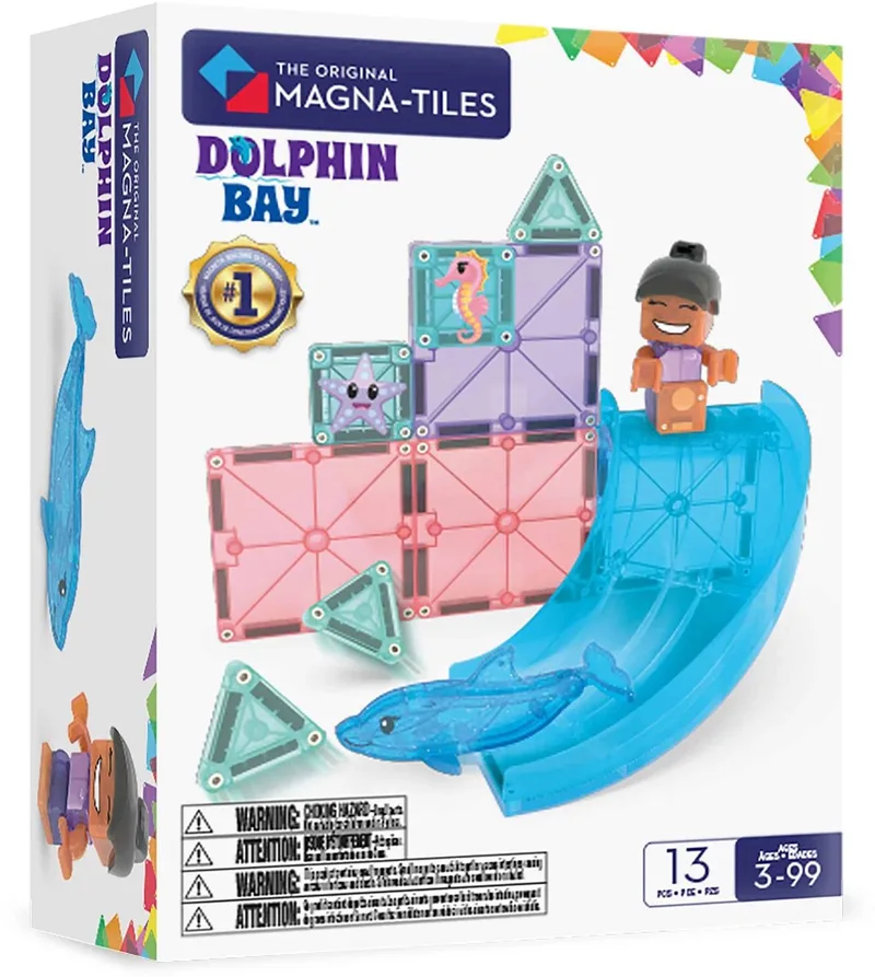 shark dive från Magna-Tiles i Print – produktbild