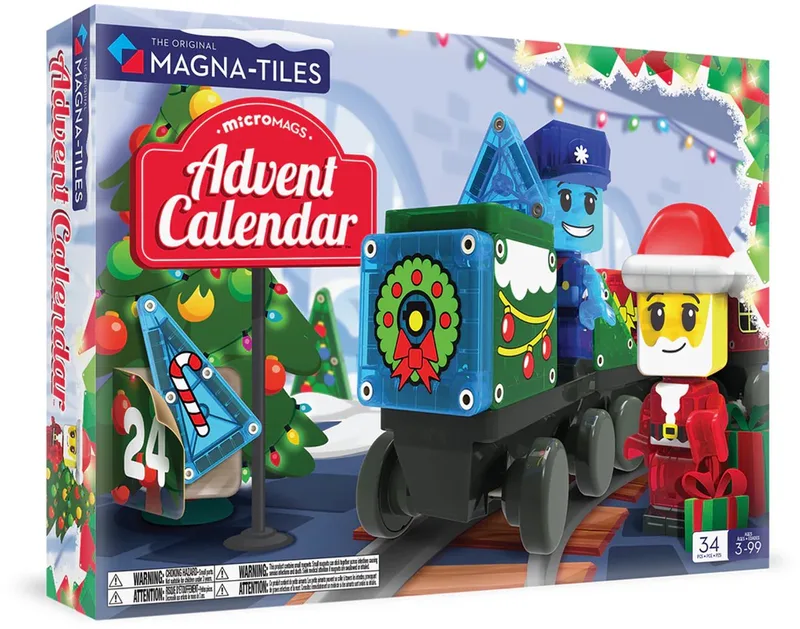 Tiles MicroMags Advent Calendar 34 delig by Magna-Tiles in Print – product photo
