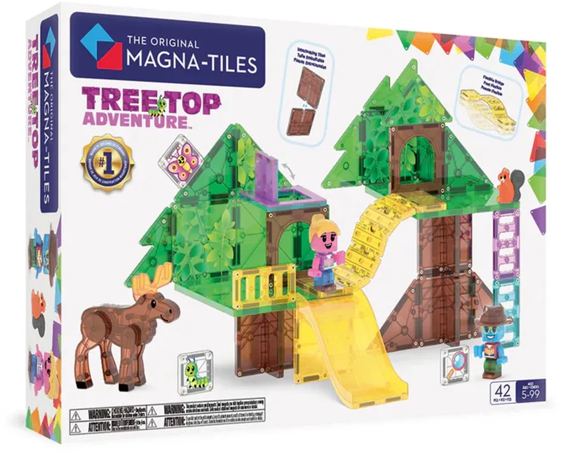 tree top adventure från Magna-Tiles i Multi – produktbild