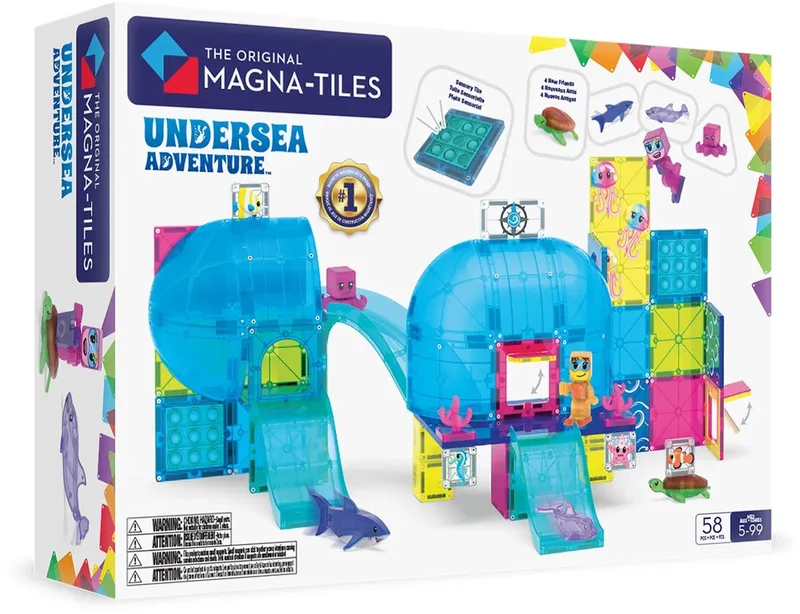 undersea adventure set från Magna-Tiles i Multicolor – produktbild