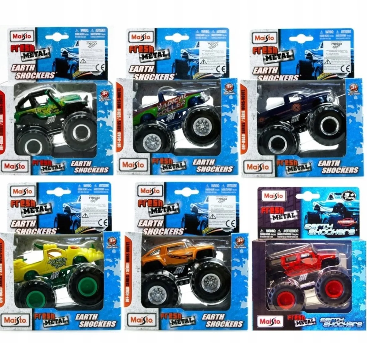Auto Big Wheel Maisto de Maisto en Noir – photo du produit