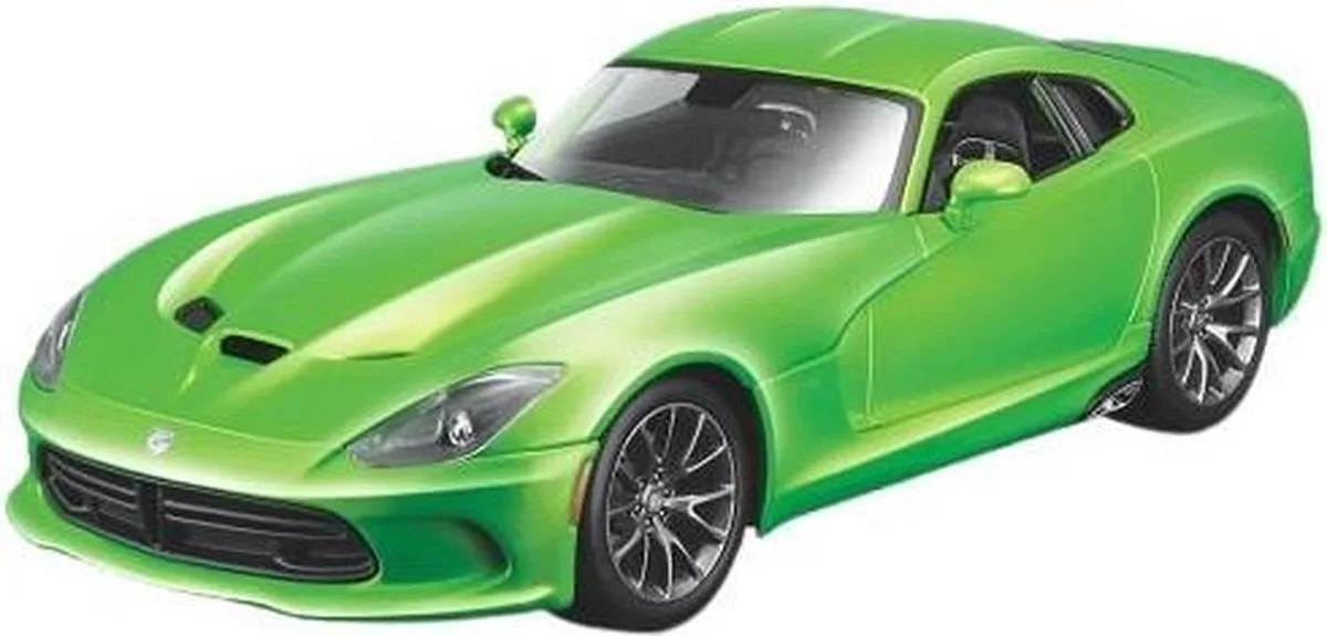 Auto Dodge Viper Srt Gtr 2013 Die-cast 1:18 de Maisto en Vert – photo du produit