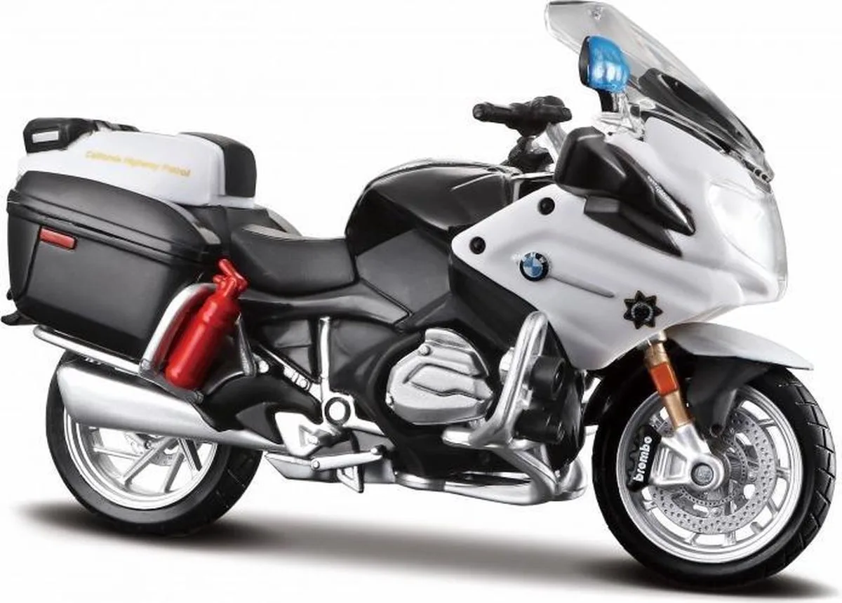 BMW R 1200 Rt - Modelauto - Schaal 1:18 de Maisto en Noir, Blanc – photo du produit