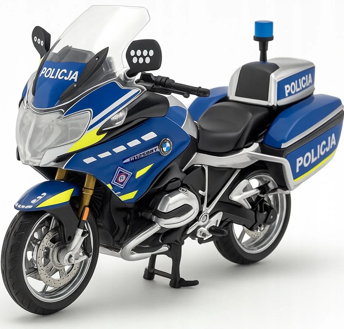BMW R 1200 RT Politie Model 1:18 Maisto - Verzamelbare motorfiets från Maisto i Blå – produktbild