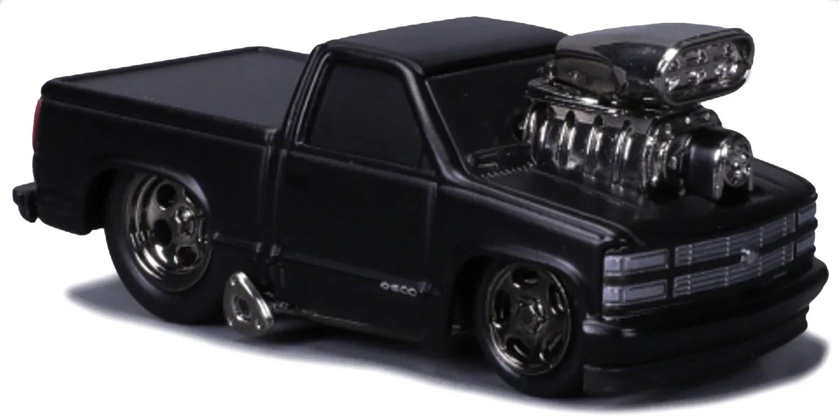 Chevrolet 454 Ss - Modelauto - Schaal 1:64 van Maisto in Mat zwart – productfoto