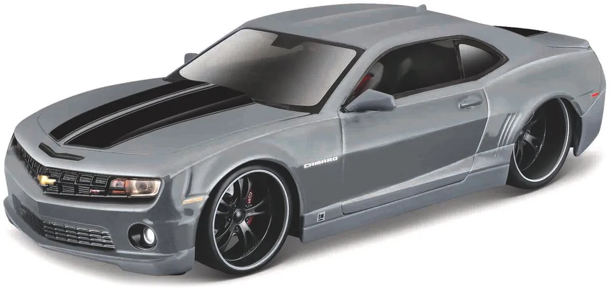 Chevrolet Camaro - Modelauto - Schaal 1:24 de Maisto en Gris, Noir – photo du produit