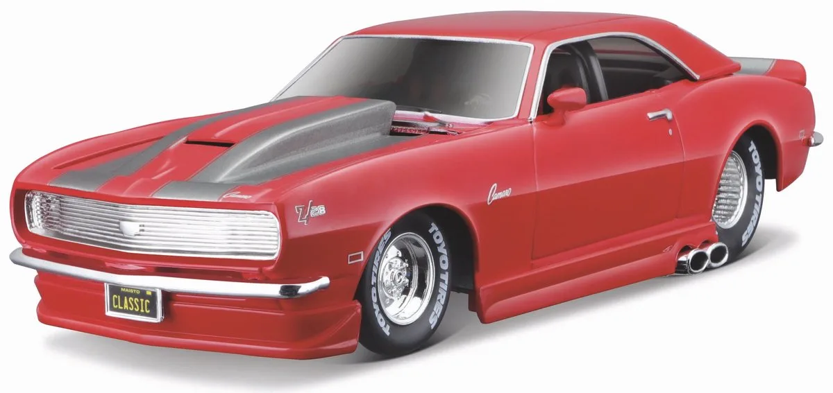 Chevrolet Camaro Z/28 1968 Tunning Red by Maisto in Red, Black – product photo