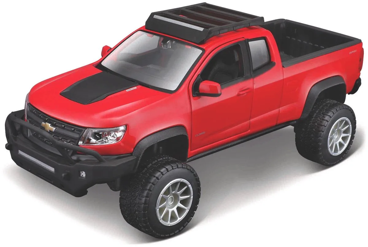 Chevrolet Colorado - Modelauto - Schaal 1:24 van Maisto in Rood, Zwart – productfoto