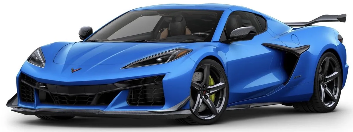 Chevrolet Corvette - Modelauto - Schaal 1:18 van Maisto in Blauw metalic – productfoto