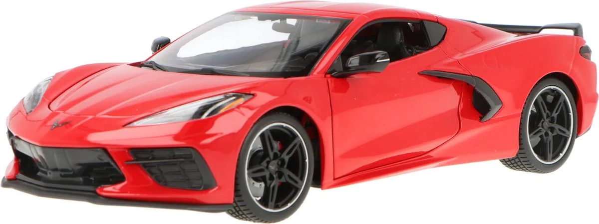 Chevrolet Corvette Stingray Maisto Modelauto 1:18 2020 31447R Schaalmodel van Maisto in Rood – productfoto