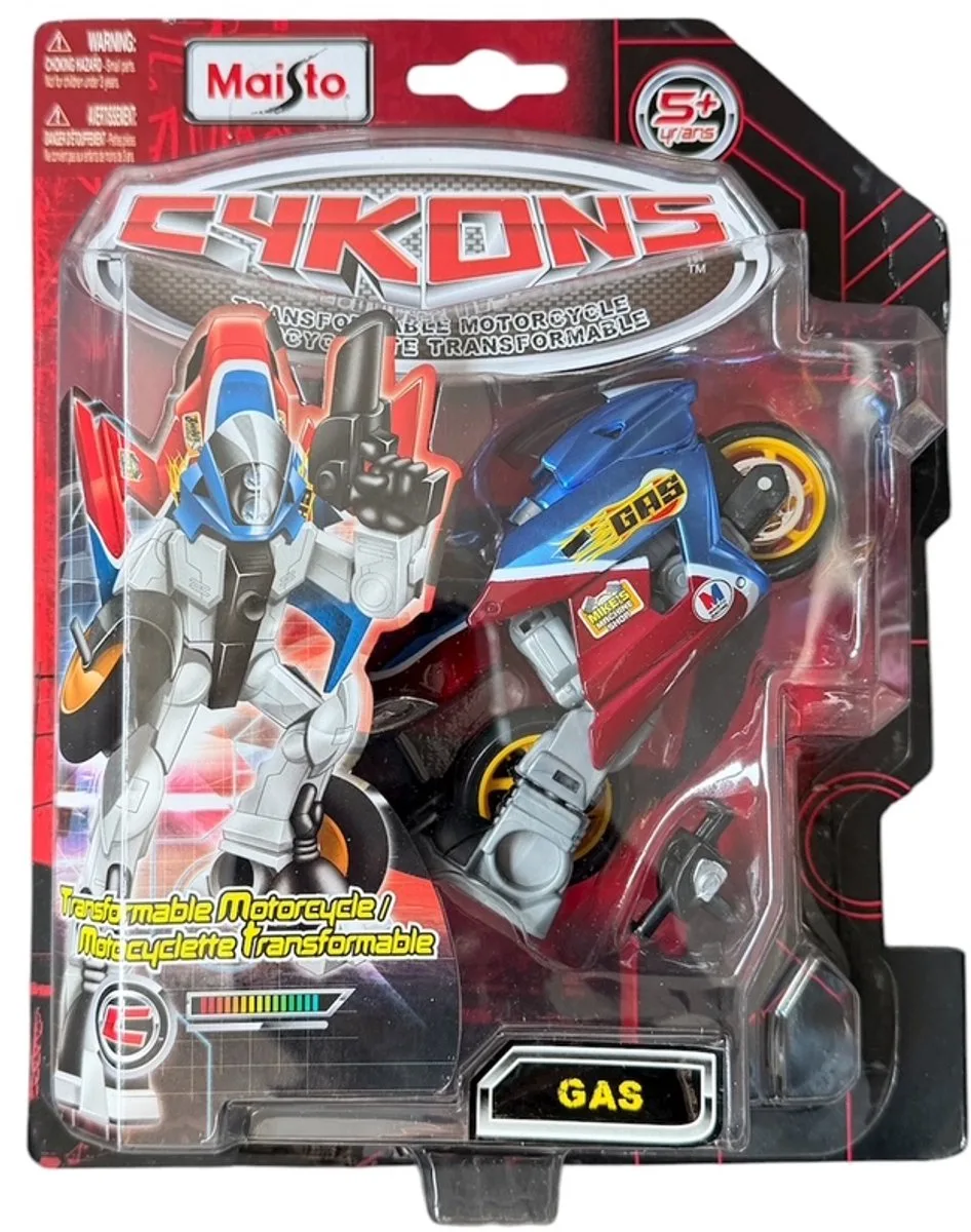 Cykons Transformer Gas by Maisto in Blue – product photo