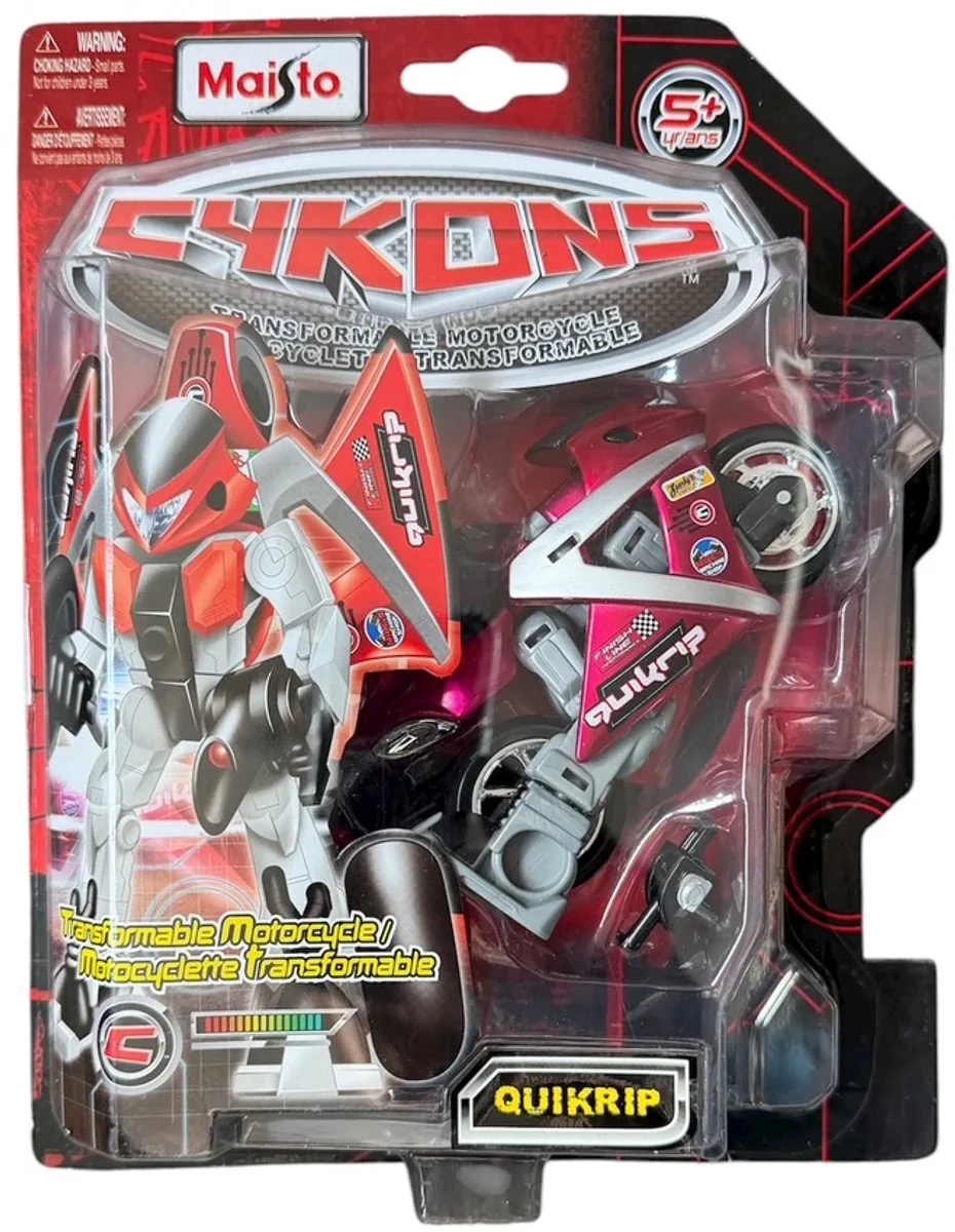 Cykons transformer Quikrip van Maisto in Rood – productfoto