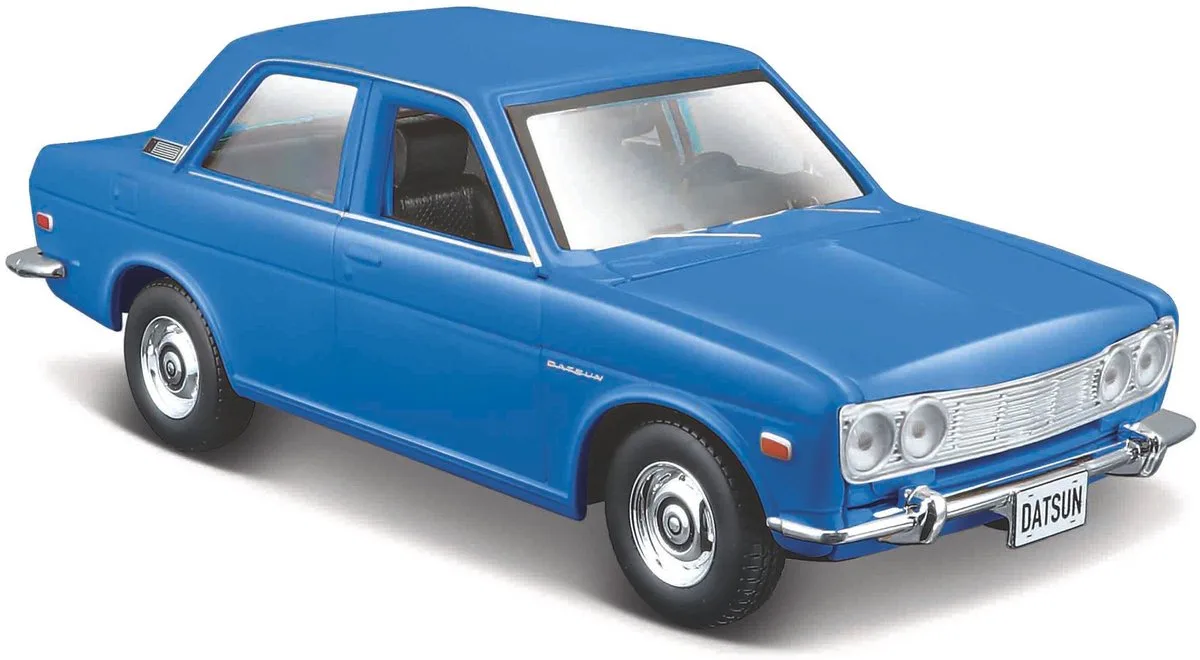 Datsun 510 - Modelauto - Schaal 1:24 van Maisto in Blauw – productfoto