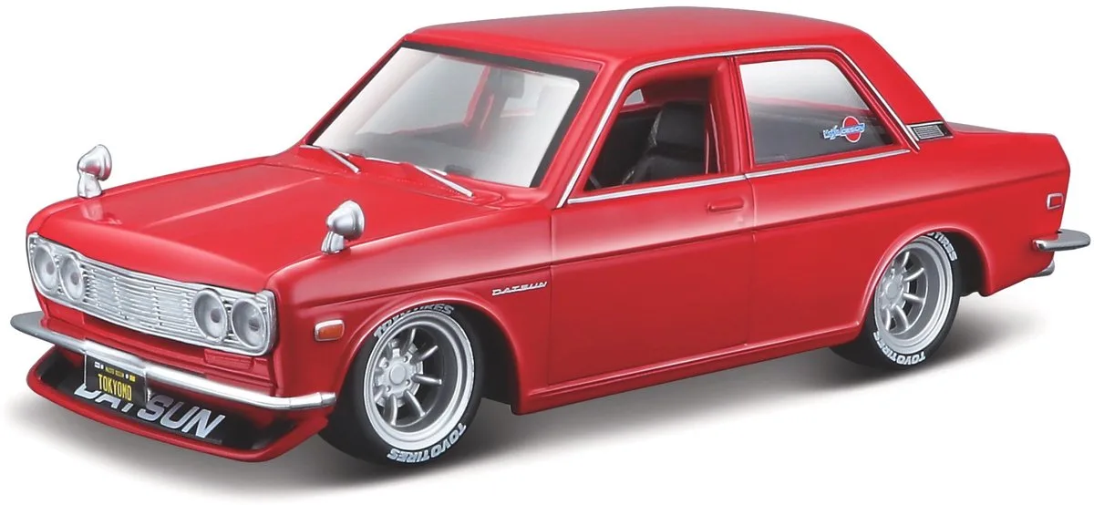 Datsun 510 - Modelauto - Schaal 1:24 van Maisto in Rood – productfoto