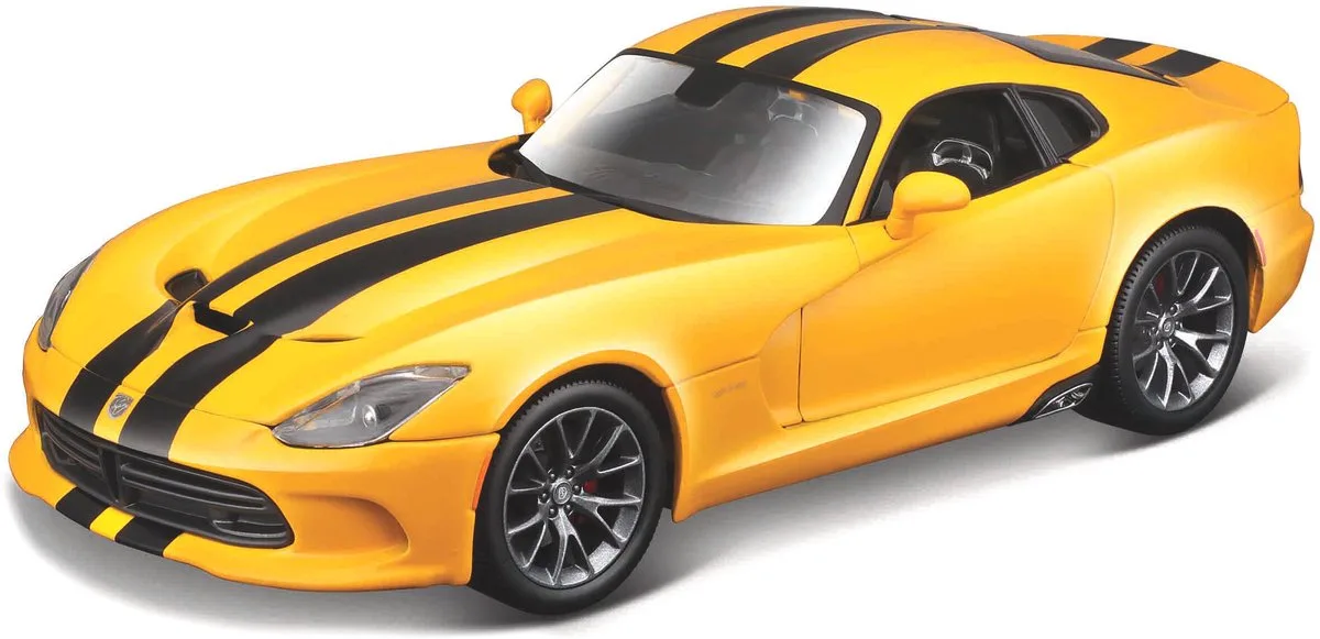 Dodge Viper - Modelauto - Schaal 1:18 de Maisto en Orange, Noir – photo du produit