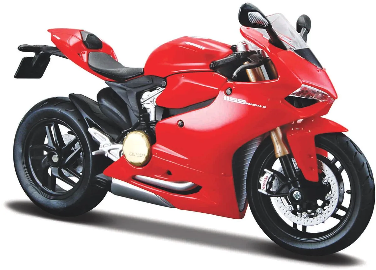Ducati 1199 - Modelauto - Schaal 1:18 de Maisto en Rouge – photo du produit