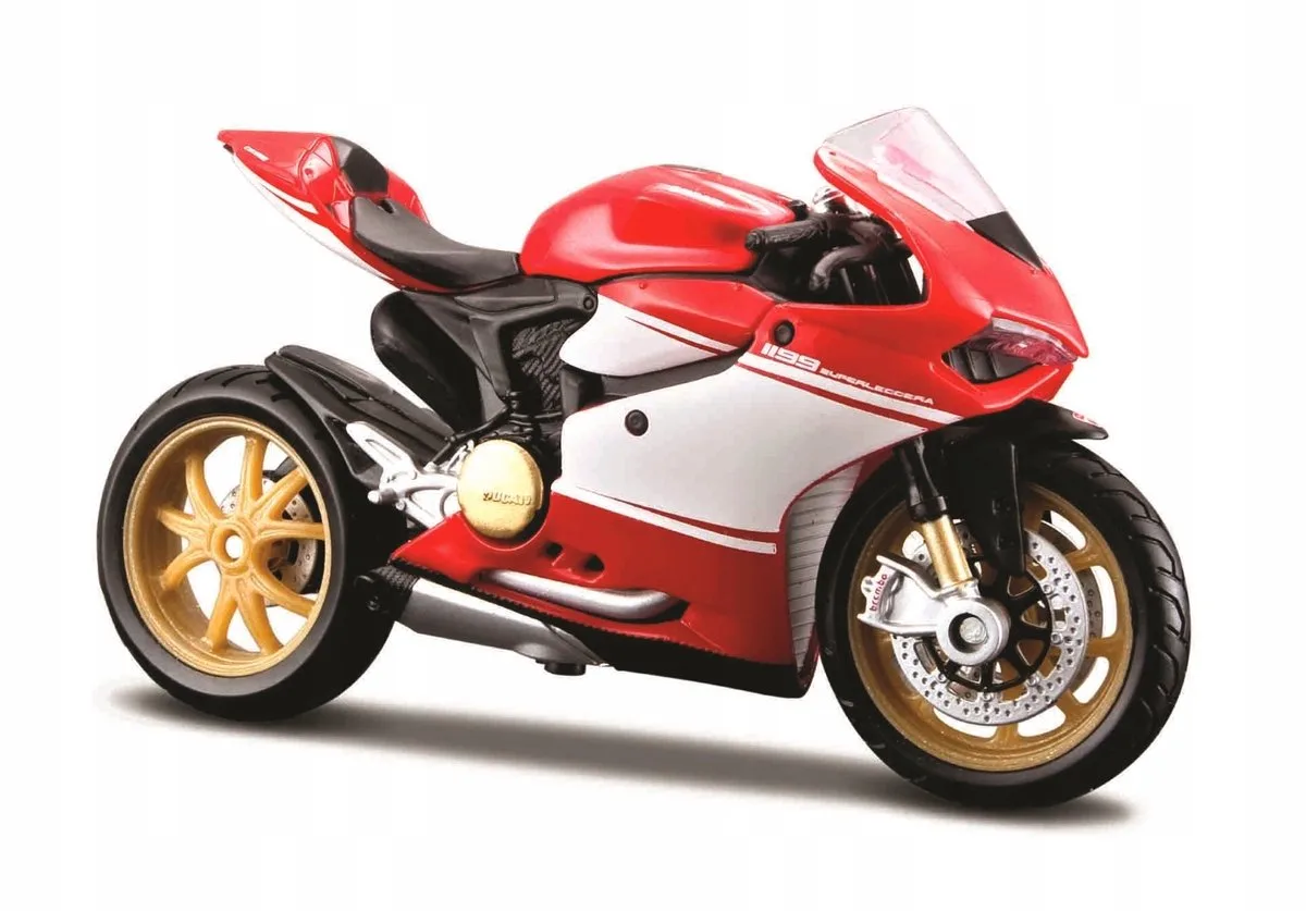 Ducati 1199 Superleggera motorfietsmodel 1:18 de Maisto en Rouge – photo du produit