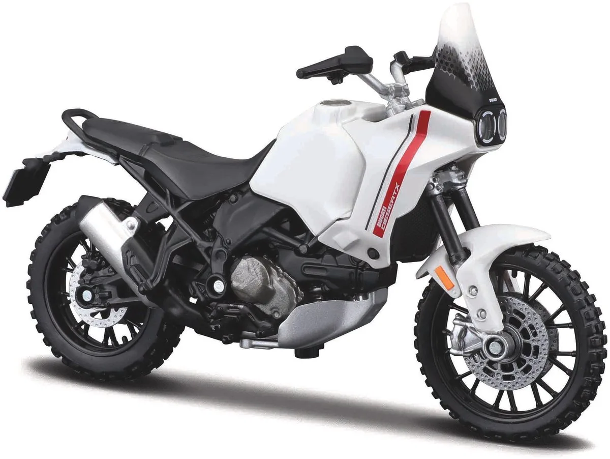 Ducati Desertx - Modelauto - Schaal 1:18 by Maisto in White, Red, Black – product photo