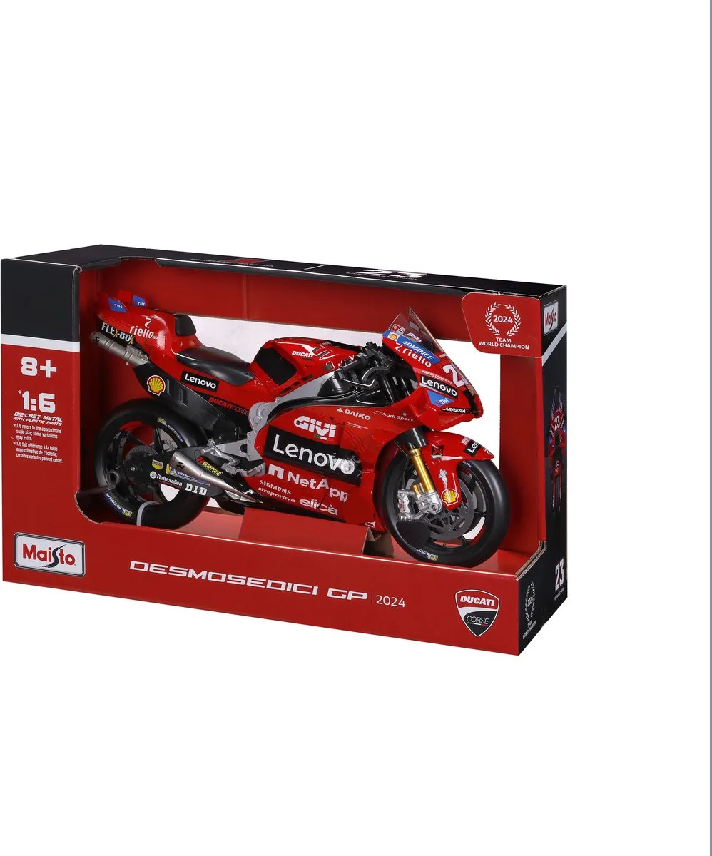 Ducati Desmosedici - Modelauto - Schaal 1:6 van Maisto in Rood, Zwart – productfoto