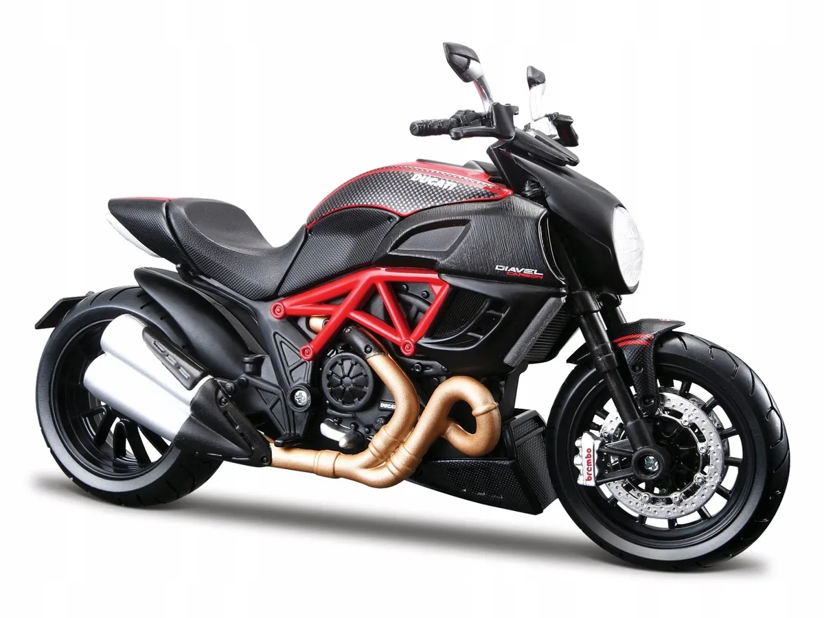 DUCATI Diavel Carbon motorfiets model 1:12 Maisto fra Maisto – produktbillede