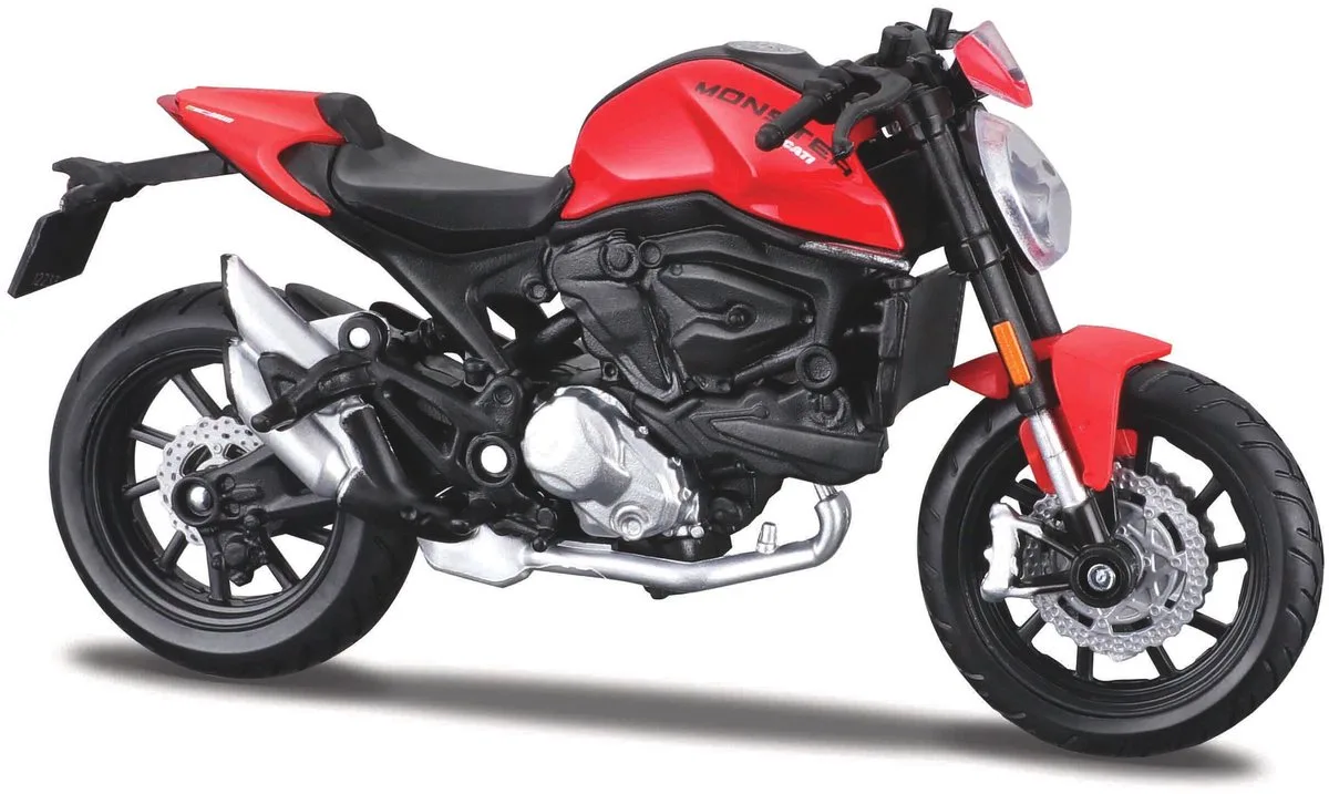Ducati - Monster 2021 1:18 Schaalmodel van Maisto in Rood zwart – productfoto