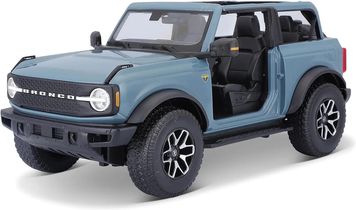 Ford Bronco Badlands (No Doors) 2021 - 1:18 van Maisto in Meerkleurig – productfoto