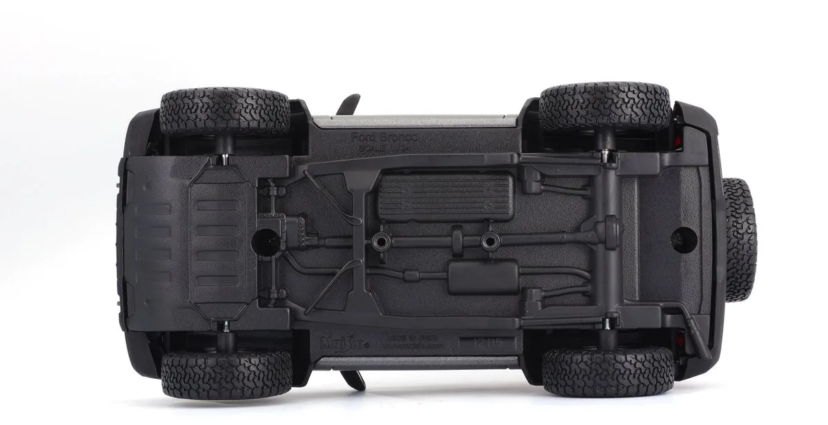 Ford Bronco - Modelauto - Schaal 1:24 de Maisto en Gris, Noir – photo du produit