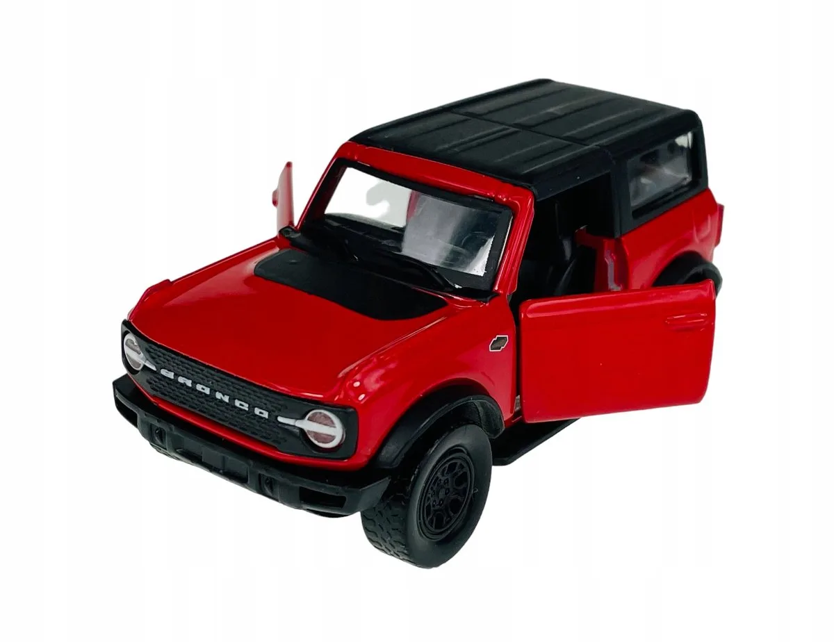 Ford Bronco Wildtrak 1:40 Metaal Model Auto de Maisto en Rouge – photo du produit