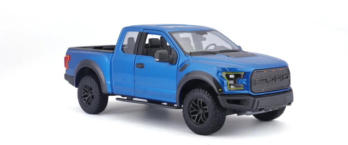 Ford F-150 - Modelauto - Schaal 1:24 van Maisto in Blauw – productfoto