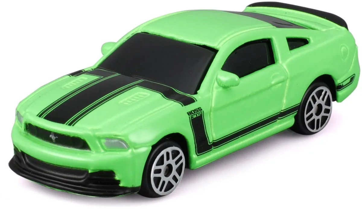 Ford Mustang - Modelauto - Schaal 3" van Maisto in Groen, Zwart – productfoto