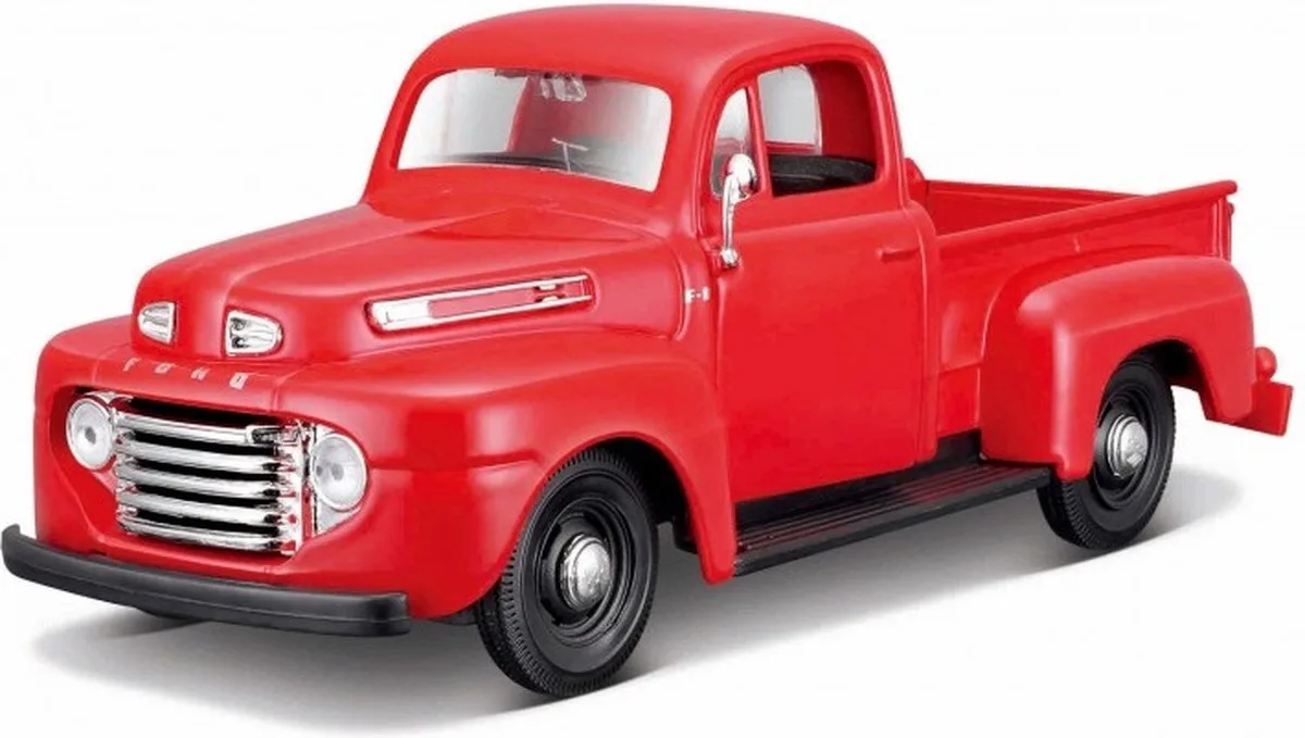 Ford Pickup 1948-kit 1:24 de Maisto en Rouge – photo du produit